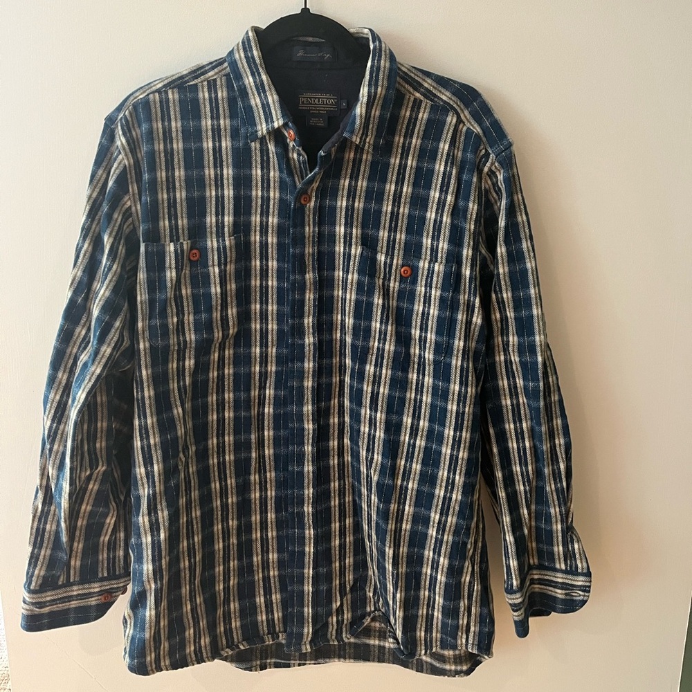 Men’s Pendleton Flannel Shirt - Size Large